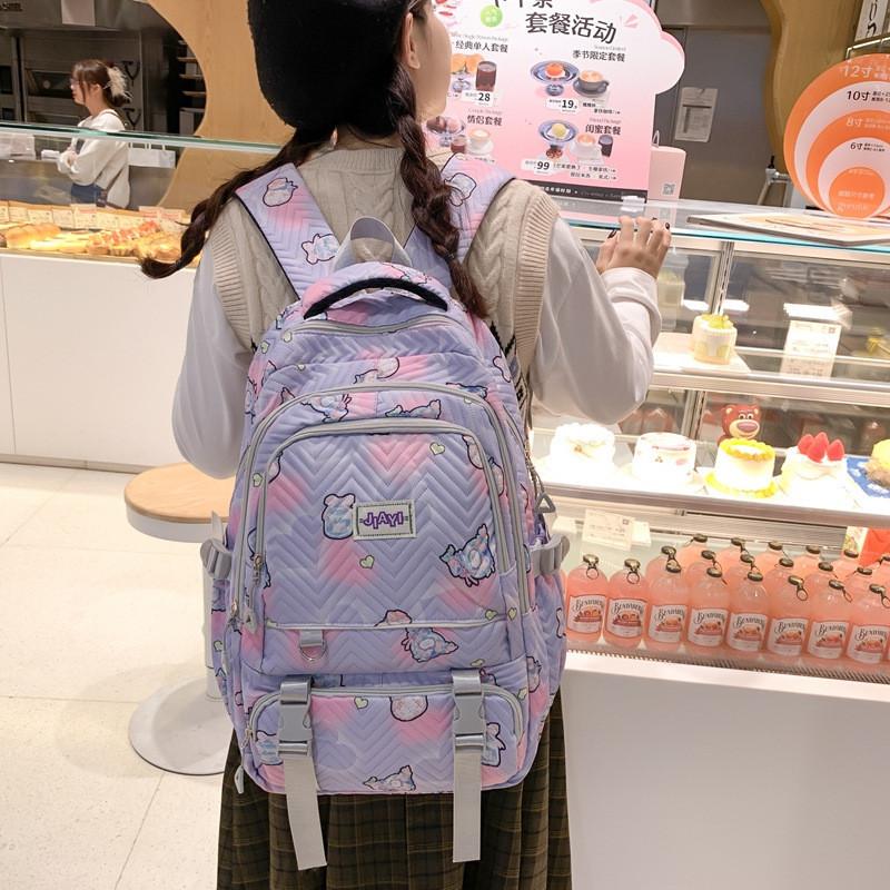 Trendy Versatile Casual Backpack For Boys And Girls Comfortable Lightweight Durable Nylon