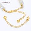 18K Gold Silver Plated Extension Chain with Heart Charm&Lobster Clasp,Adjustable Necklace Bracelet Extender,DIY Jewelry Findings