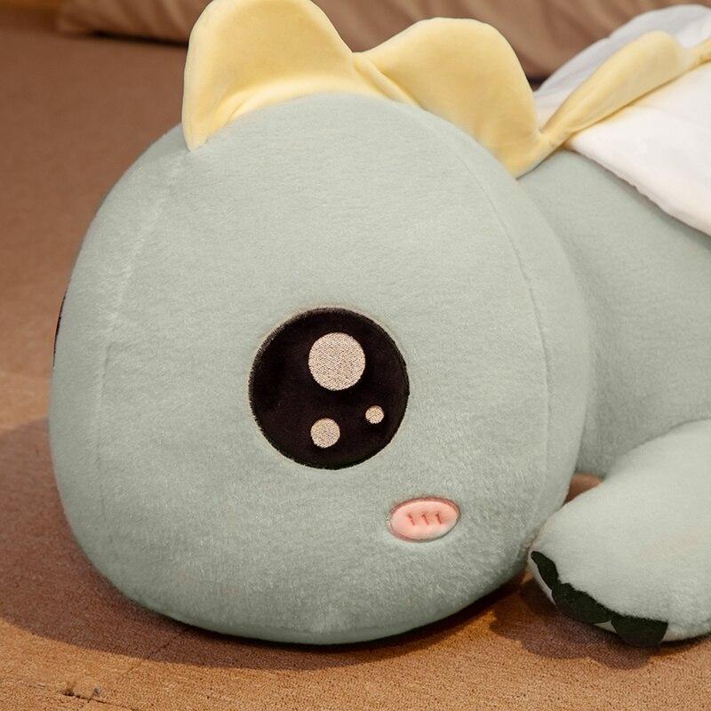 Giant Size Angel Dinosaur Plush Toys Adorable Cartoon Dinosaur with Wings Animal Pillow Stuffed Soft Dolls for Children