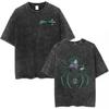Vintage Washed Anime Hunter X Hunter  Printed Tshirt Mens and Womens Washed Tshirt High Quality Vintage Cotton Tshirt Tops
