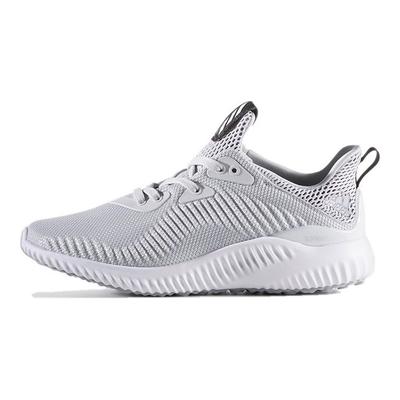 Alphabounce Удобные Прочные Низкие Детские Кроссовки для Бега Детские Кроссовки для Бега Серые Белые BB7094