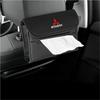 Car Tissue Box Car Seat Back Tissue Hanging Storage Bag For Mitsubishi ASX EVO Lancer EX Montero Mirage Outlander Grandis Pajero