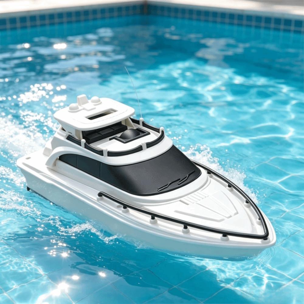 Electric Remote Control Boat High Speed RC Boat Toy Racing Speedboat Summer Water Pool
