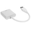 USB3.0 на VGA Конвертер 5 Гбит/с HD 1080P Адаптер Кабель 15-контактный Female Внешняя Видеокарта