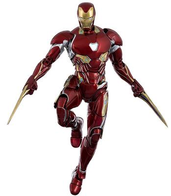 Marvel Studios The Infinity Saga DLX Iron Man Mark 50 Железный человек Марк масштаб сплав окрашен подвижная фигурка вторичный заказ [DLX 50] 1/12 ABS&PVC&цинк