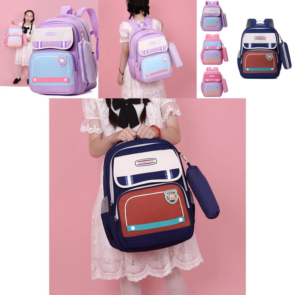Trendy And Breathable Children's Backpack For School Use In Multiple Color Combinations