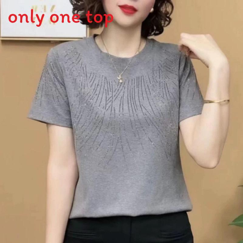 Casual Womens T Shirt With Print And Short Sleeves For Summer Comfort