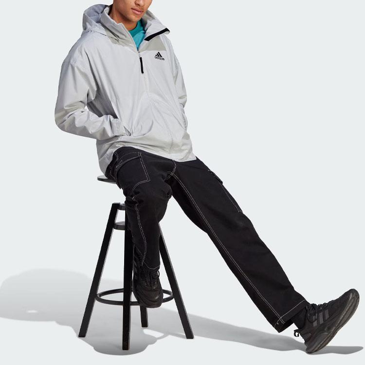 Adidas TRAVEER Jacket Men's Light Gray IK3145
