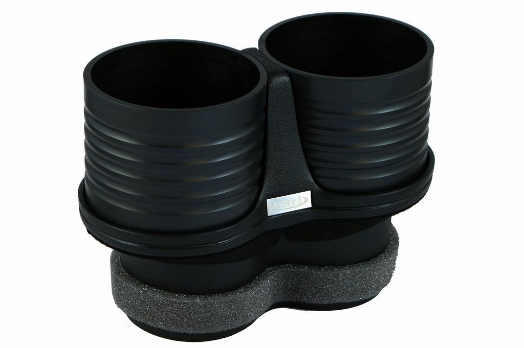 ALCABO Drink Holder, Black Cup, for FIAT 500, Right/Left-Hand Drive, AL-140B