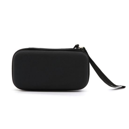 Гладкая сумка для хранения, легко открывается, черная, противоударная.