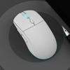 Подсвеченная светящаяся мышь с 7-цветной RGB-подсветкой, бесшумная кнопка, 3200 точек на дюйм, перезаряжаемая беспроводная игровая мышь