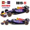 Ббураго 1:43  Rb20  Rb19  Rb18 Red Bull F1 Racing Формульный Автомобиль Статическая Симуляция Литой Сплав Модель Автомобиля