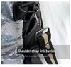 Большая вместительная дорожная сумка с пайетками: Модная спортивная сумка для йоги с буквенным принтом