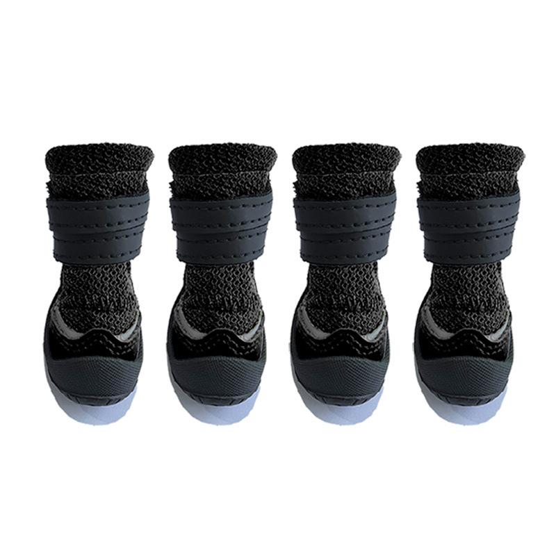 26 Years Outdoor Small Dog Shoes Teddy Bichon Schnauzer Summer Breathable Anti-scalding Feet Wear-resistant Pet Dog Shoes