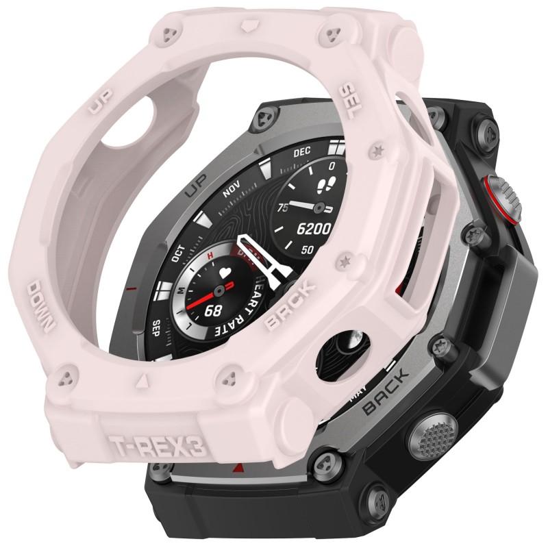 Защитный чехол из ТПУ для умных часов Amazfit T-rex3 Pro 48 мм, мягкий силиконовый бампер, защитный корпус для Huami Trex3 Pro, аксессуары