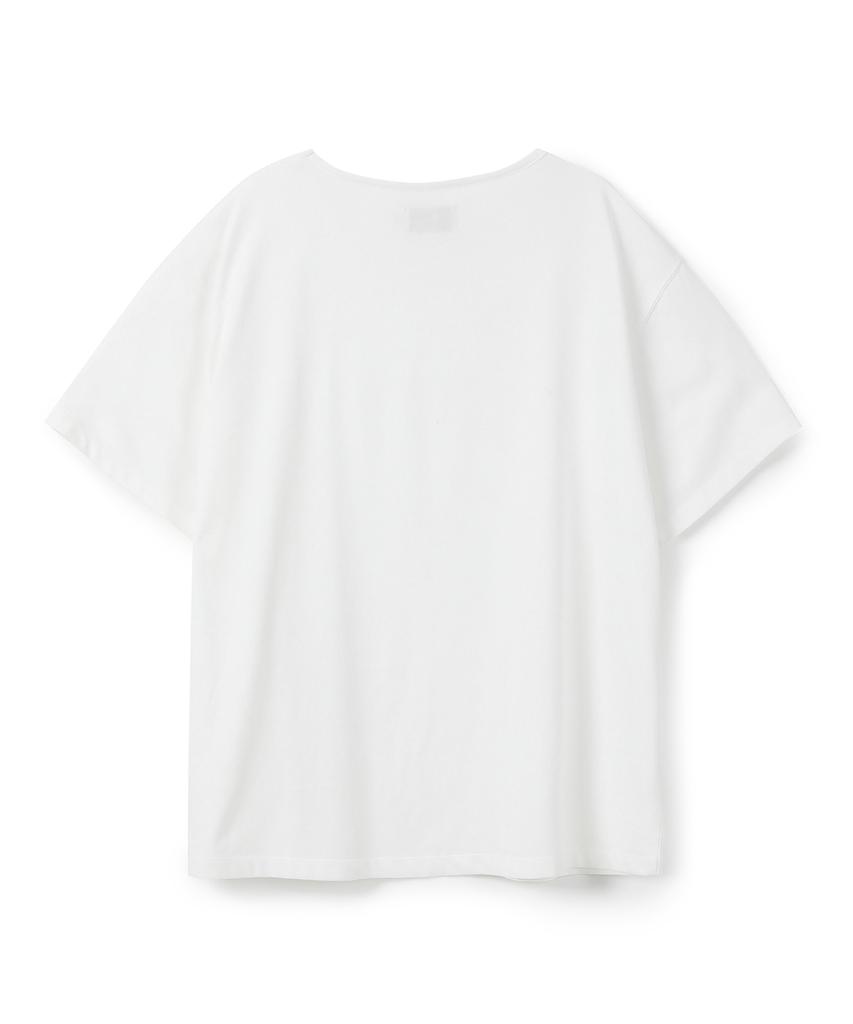 WEST GRAND BOULEVARD [2Pack] Semi-Over Cooling Skin U-Neck T-Shirt (2 Colors)