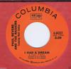 7-дюймовая пластинка PAUL REVERE THE RAIDERS MARK LIN I Had A Dream Upon Your Leaving 444227 Columbia 1967 Канада Рок Б/у