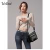 Patchwork Embossed Mom Bag New Large Capacity Shoulder Bag Crossbody Bag Korean Fashion Trendy Casual Bag Women