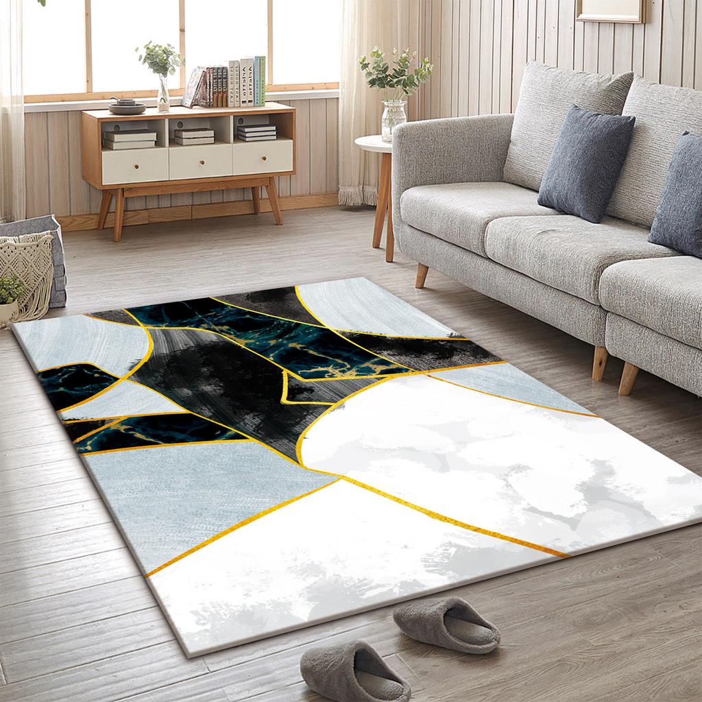 Nordic Гостиная Минималистичные линии Ковер Спальня Журнальный столик Шкаф Коврики на пол Коврики у двери