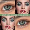 Eyeshare 1 пара цветных контактных линз, синие мягкие линзы, натуральные коричневые зрачковые серые линзы, зеленые модные косметические контактные линзы каждый год