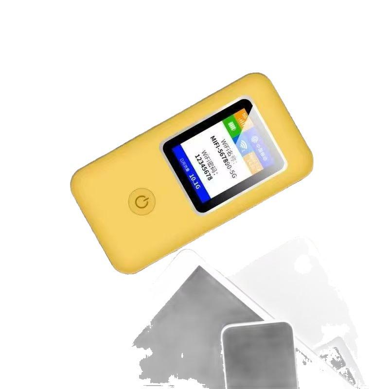 Portable WiFi 6 Mobile Router: 20265g Wireless Network, No SIM Required, Outdoor MiFi Hotspot.
