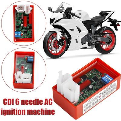 Программируемый CDI для мотоцикла Lignition 6 Pin AC CDI Racing Box DIP-переключатель скорости для CG125 CG150 150CC FT CG 150 CGL WY ML W7B7