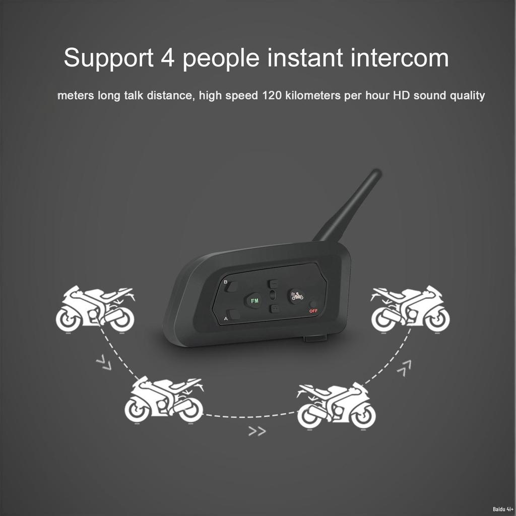 V4C Нейтральная Водонепроницаемая Bluetooth Гарнитура для Футбольного Судьи и Рация с Шумоподавлением, с Спортивным Браслетом - Набор из 3 Предметов