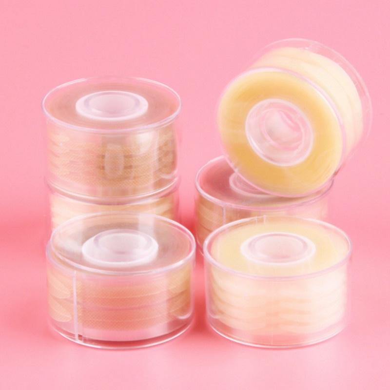 Макияж, прозрачное бежевое веко, украшение для больших глаз, сильная липкая паста для век, двойная лента для век