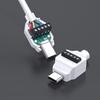 Беспаечный маленький штекер типа C USB C разъем для кабеля передачи данных USB разъем для пайки без пайки для ремонта кабеля быстрой зарядки мобильного телефона