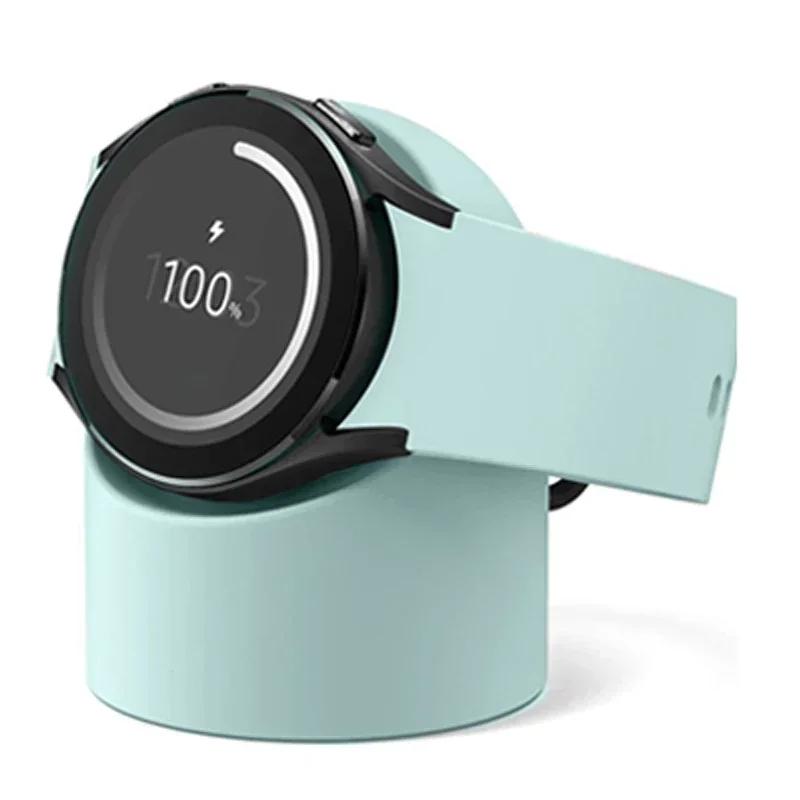 Совместимо с Samsung Galaxy Watch 7 6 5 Зарядная подставка 40 44 46 мм Galaxy Watch 5Pro Зарядная база силиконовая подставка