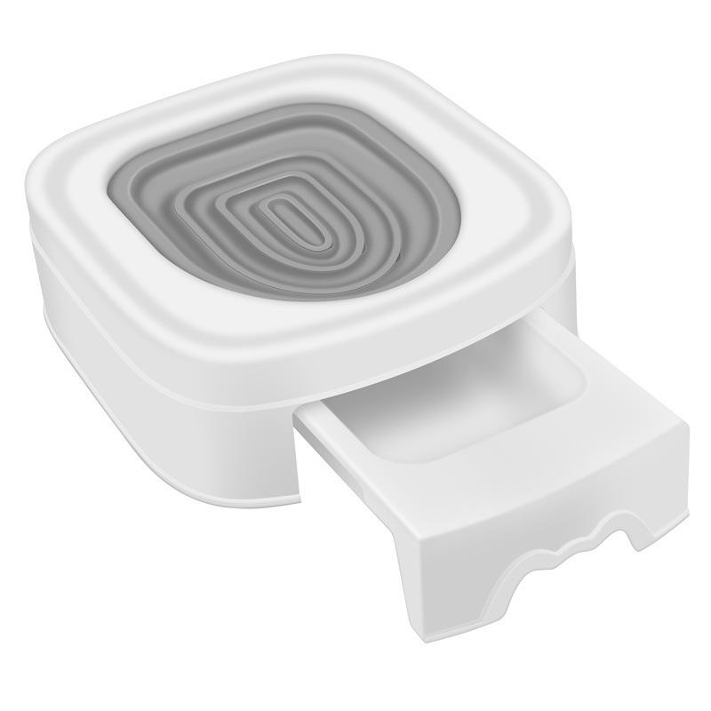 Модернизированный многоразовый разборный лоток для приучения кошек к туалету