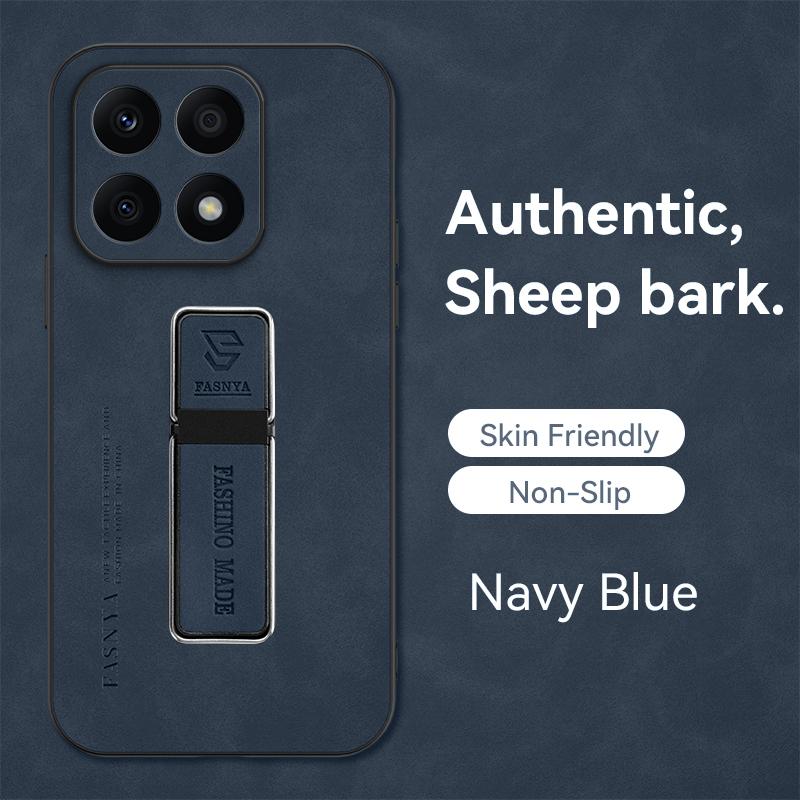 Чехол из искусственной кожи из овчины для Huawei Honor X8A X9A X9B X7A X8 X7 X50 X40 100 90 80 70 60 50 30 20 10 Play 7T 6T 5T 5 4T чехол с кронштейном для телефона