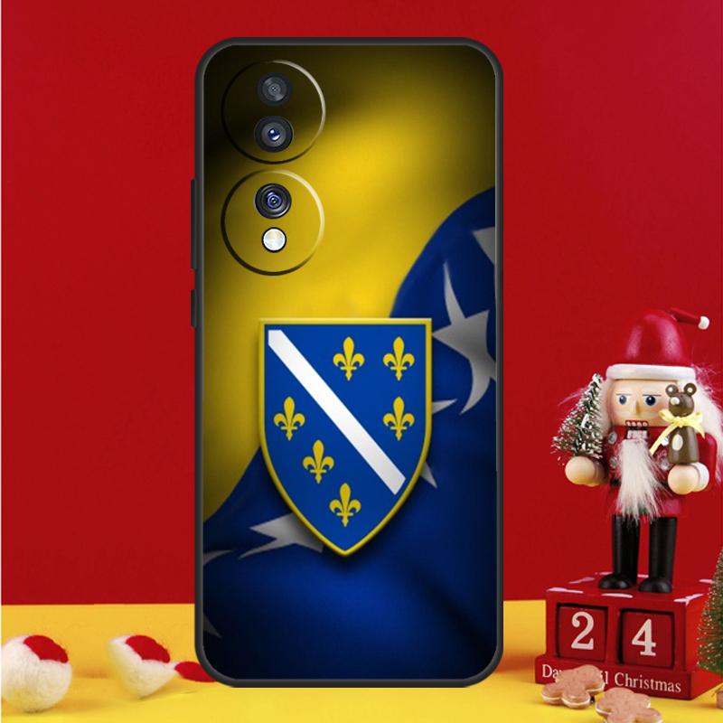 Чехол с флагом Боснии и Герцеговины для Honor Magic 7 6 8 Pro Honor Win X9a X9b X9c X9d X8c X8b 50 70 90 200 400 Lite Чехол