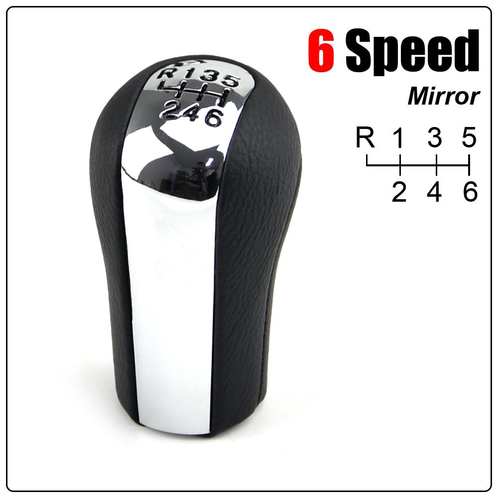 5/6 Speed MT Car Gear Shift Knob PU Leather For Toyota Corolla Verso RAV4 Yaris AYGO Gearshift Shifter Lever