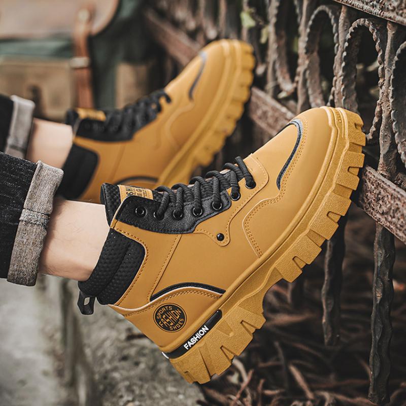 Men Sneakers Outdoor Tactical Breathable Combat Boots Outdoor Hiking Winter Shoes Light Non-slip Men Desert Ankle Boots