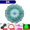4-28 Holes Automatic Fishing Net Nylon Foldable Catch Fish Trap Nets For Fish Shrimp Minnows Crab Cast Mesh Fishing Network Tool