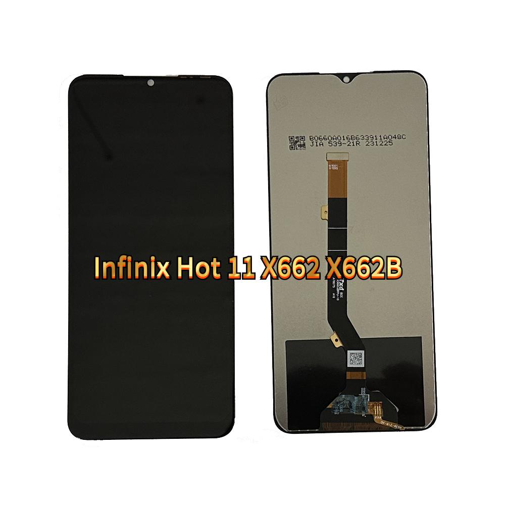 LCD Screen and Digitizer Full Assembly for Infinix Hot 11 X662 X662B