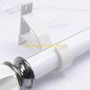 F26C Aluminium Alloy Curtain Pole Bracket Simple Curtains Fixing Supplies Household for Home Bedroom Living Room Curtains