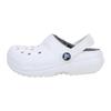 Crocs Classic Lined Casual & Comfortable Warm Kids' Slippers White Grey Kids' Style