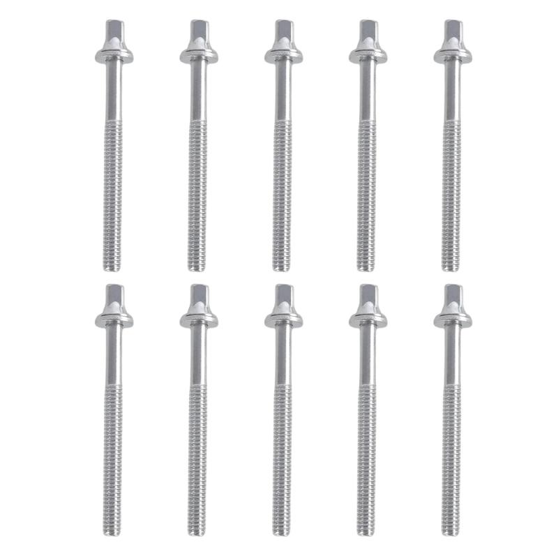 Set of 10 Drum Set Hardware Screws Drum Assembly Screws Drum Maintenance Part Metal Texture for Enhancing Durability
