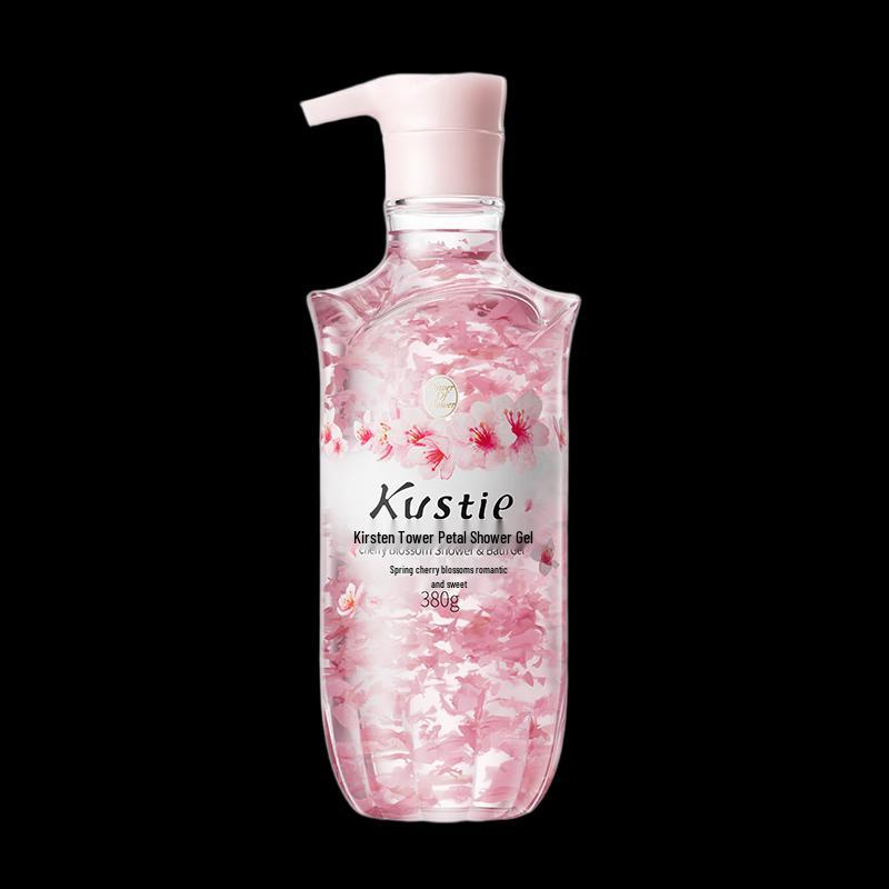 Kustie Sakura Petal Shower Gel