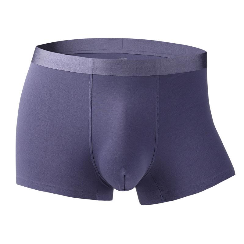 60 Однотонное мужское нижнее белье из хлопка большого размера, мужское бесшовное нижнее белье, дышащие трусы-боксеры для мальчиков