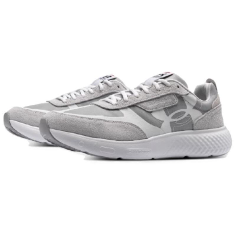 Under Armour Versatile Casual Low Running Shoes Men Gray White 3028612-102