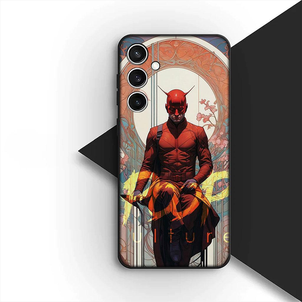 Чехол для телефона для Xiaomi Redmi Note 14 13 Pro Plus ProPlus 14C A4 13C Pro+ 5G Корпус Мягкий чехол Обои Сорвиголова Marvel Постер