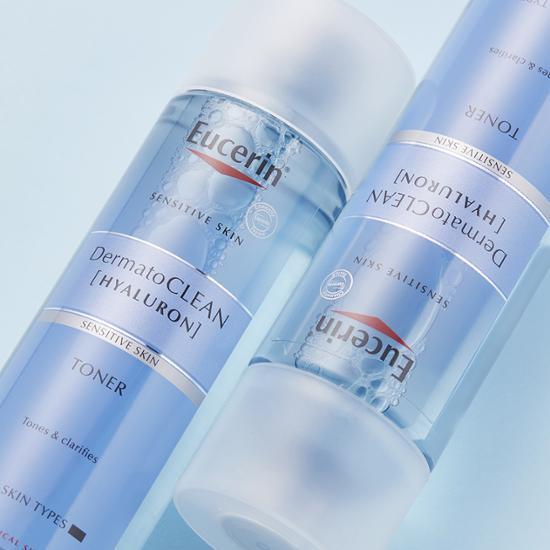 Eucerin Dermatoclean Clarifying Toner Double Pack (200ml+200ml)