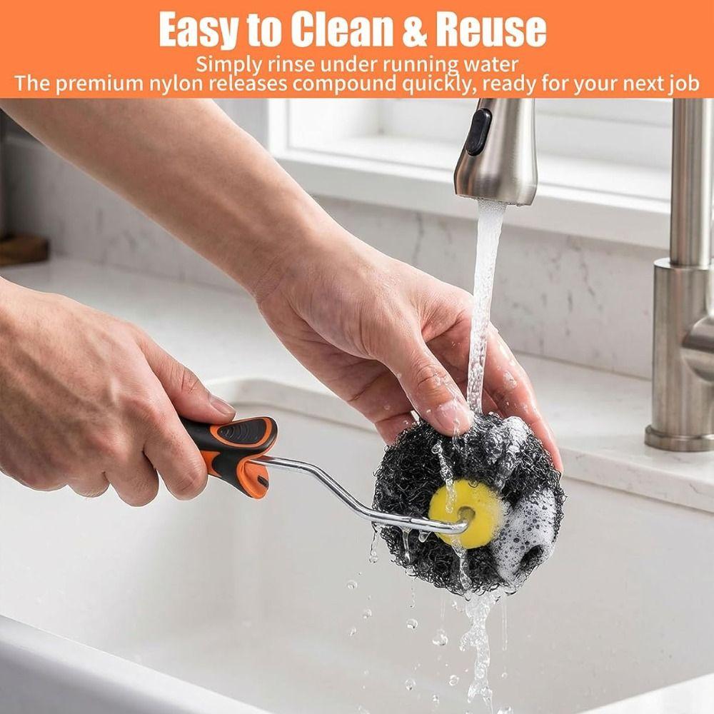 Wall Covering Corner Paint Roller Shed-Resistant Roller Paint Brush Putty Brush Home Improvement