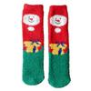 Duck Fashion Design Santa Korean Style Coral Fleece Socks Christmas Hosiery Floor Socks Women Socks
