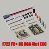 Полетный контроллер DAKEFPV F722 и стек 4-в-1 ESC 8S 80A