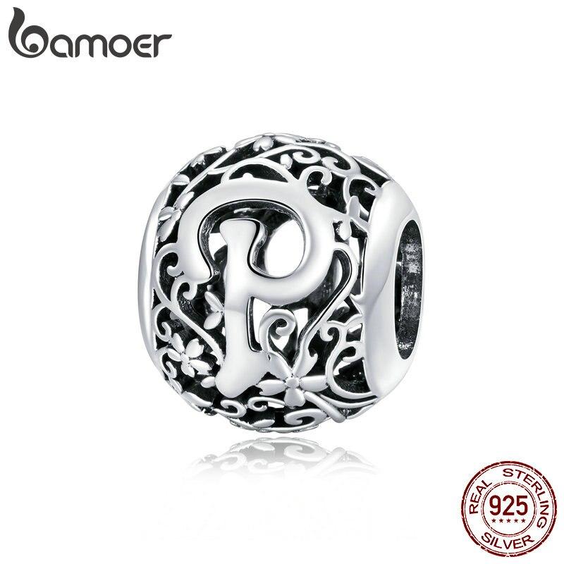 Шарм BAMOER из стерлингового серебра, для браслета