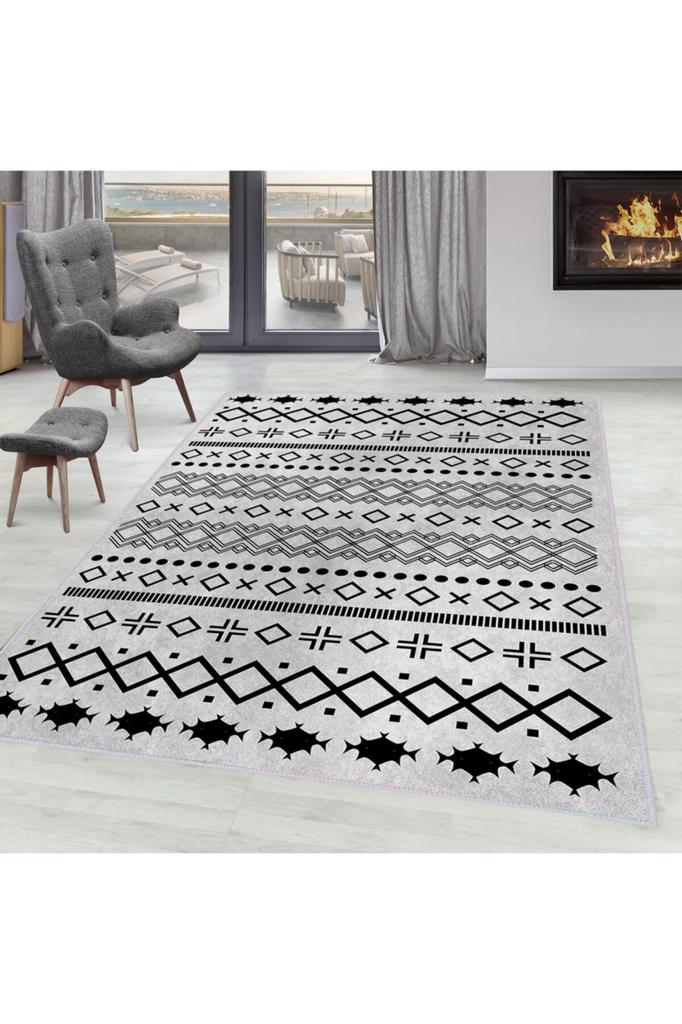Eliana Home Washable Printed Carpet LNA1603